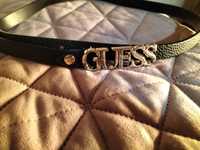 Pasek Guess czarny