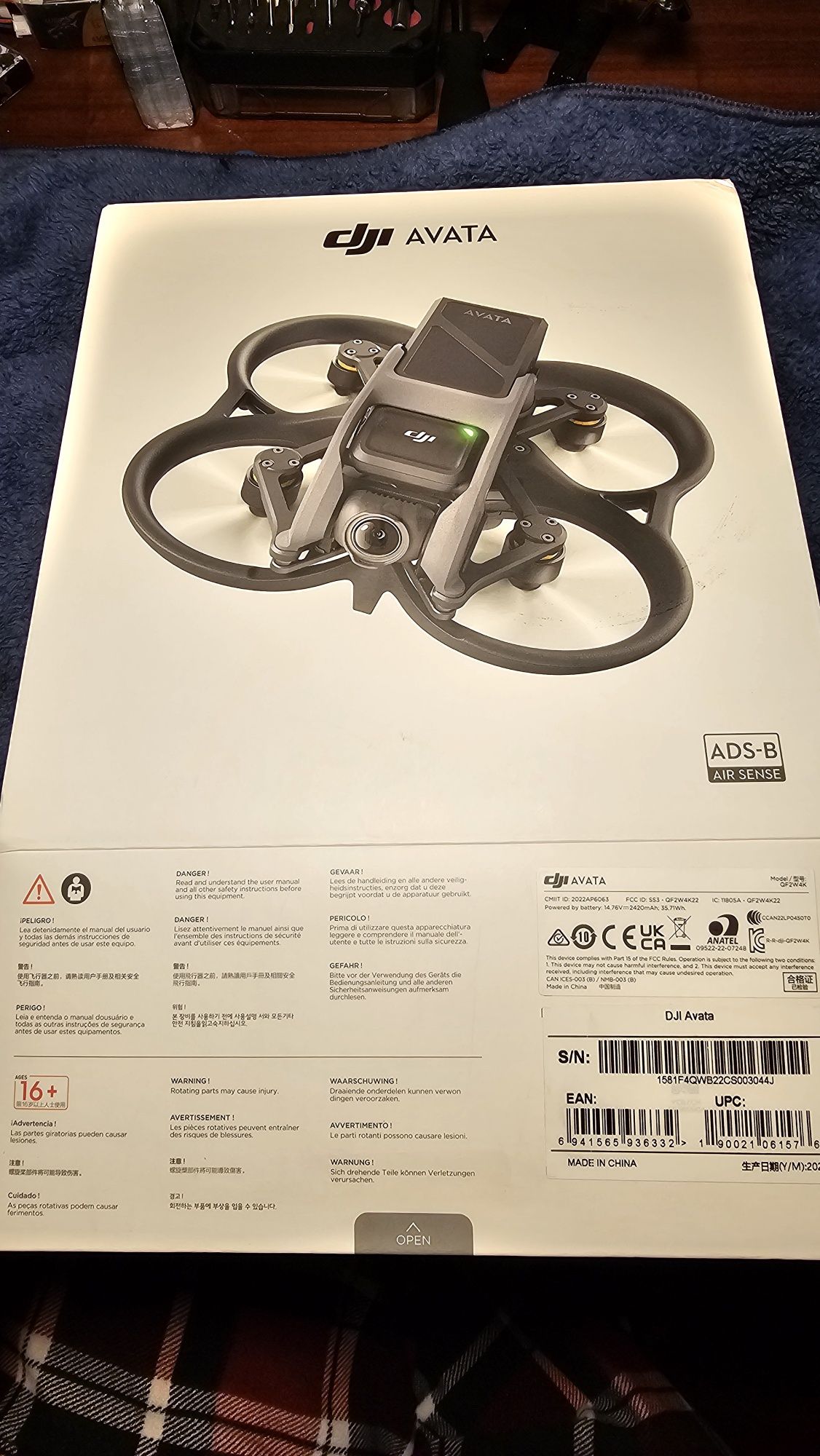 DJI AVATA працює з motion controller , v2 , integra , окуляри fpv 2