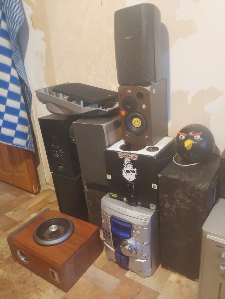 Калонки разной фирмы