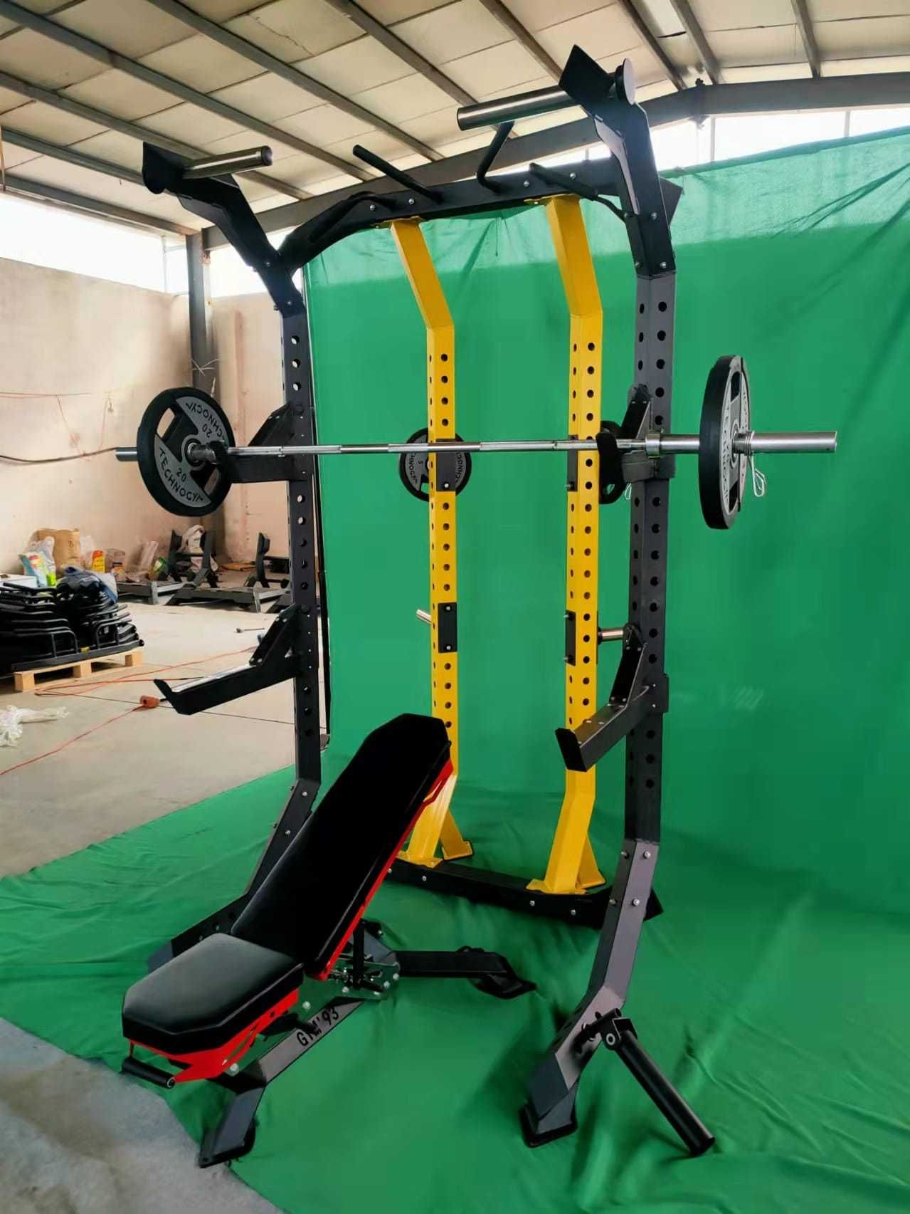 Half Rack Komercyjny Klubowy Siłownia Fitness Maszyna Klatka