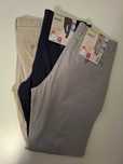 3 Calças Chino Tapered Fit • NOVAS/A ESTREAR • tam40 • Bege,Azul,Cinza
