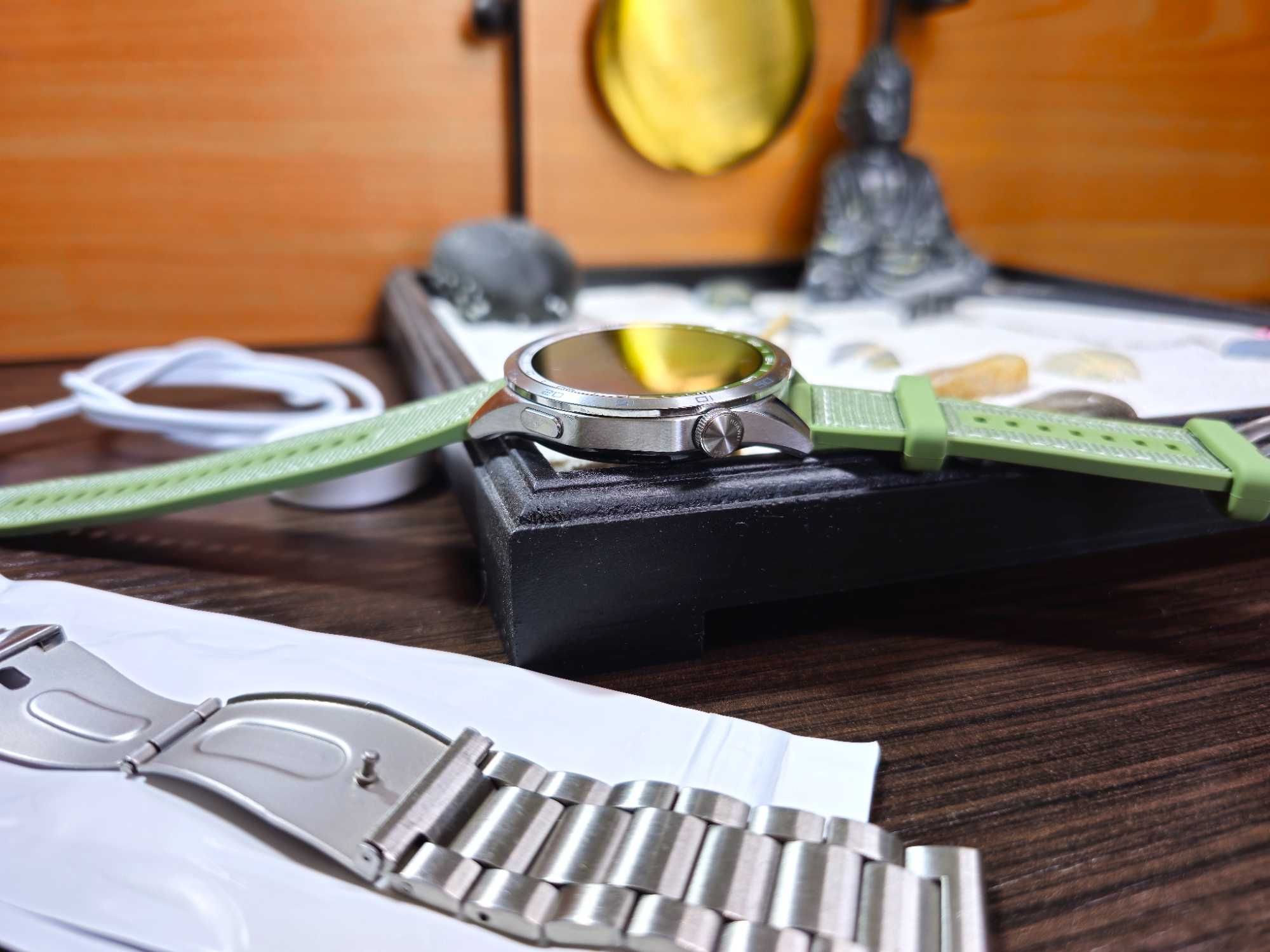 ‼️ Премиум Смарт часы Huawei Watch GT 4 46mm Green + ПодарОК ‼️