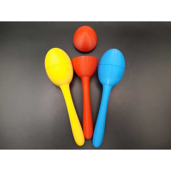 Rozkręcany marakas - druk 3D