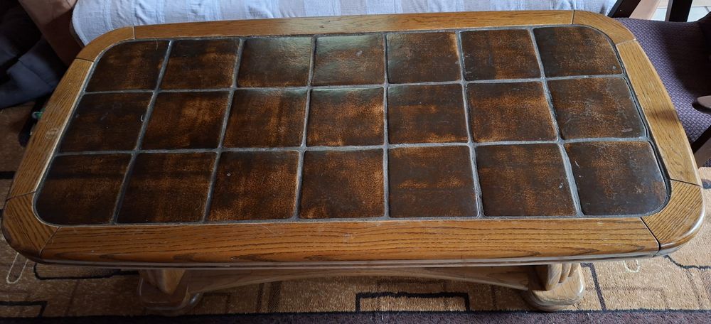 Stolik dębowy 158 x 78 cm