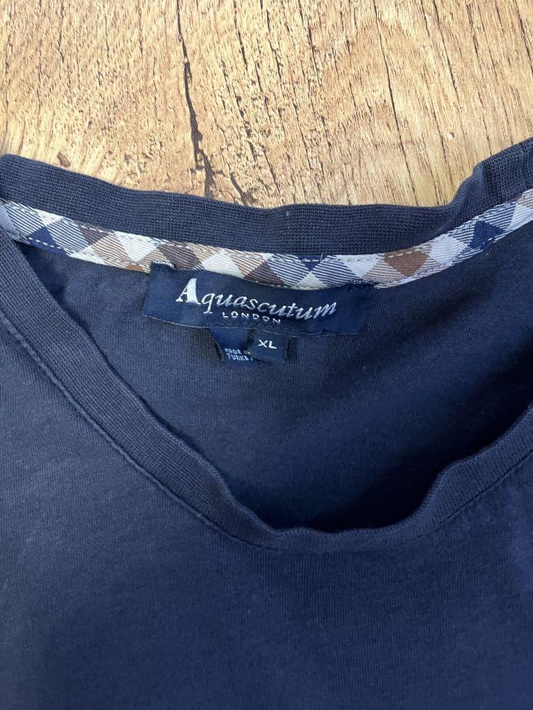 футболка aquascutum casuals