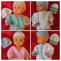 Вязаная одежда для куклы Baby Born/Nenuko