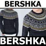 Piękny norweski sweter Zima święta, ciepły jakość Premium Bershka L/XL