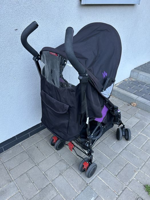 Ładny wózek spacerowy Maclaren Quest Sport Black Majesty