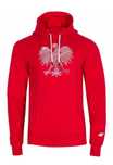 Bluza kibica F4 z orłem polska c,erwona