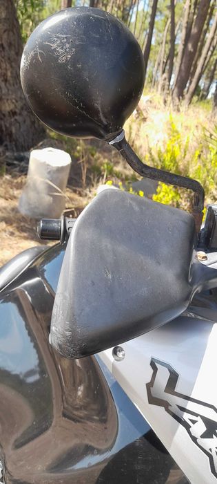 Honda Varadero 1000, acidentada, a circular