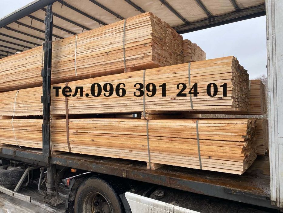 Дошка сосна свіжопиляна ; Доска сосна свежепиленная