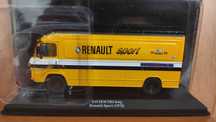 Miniatura Saviem Renault Sport 1978 rally - NOVO