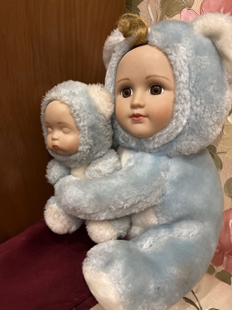 лялька з малюком, медведик