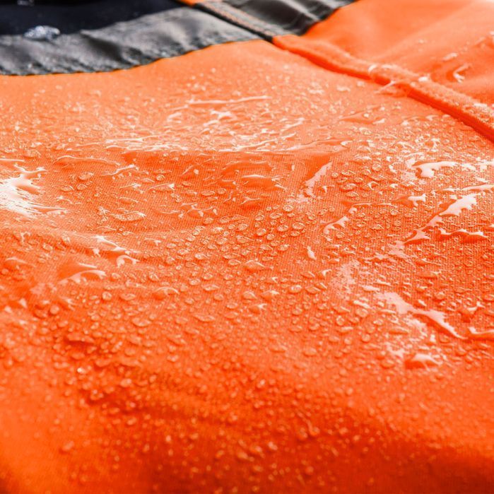 Spodnie Robocze Ostrzegawcze Softshell, Pomarańczowe, Rozmiar Xxxl