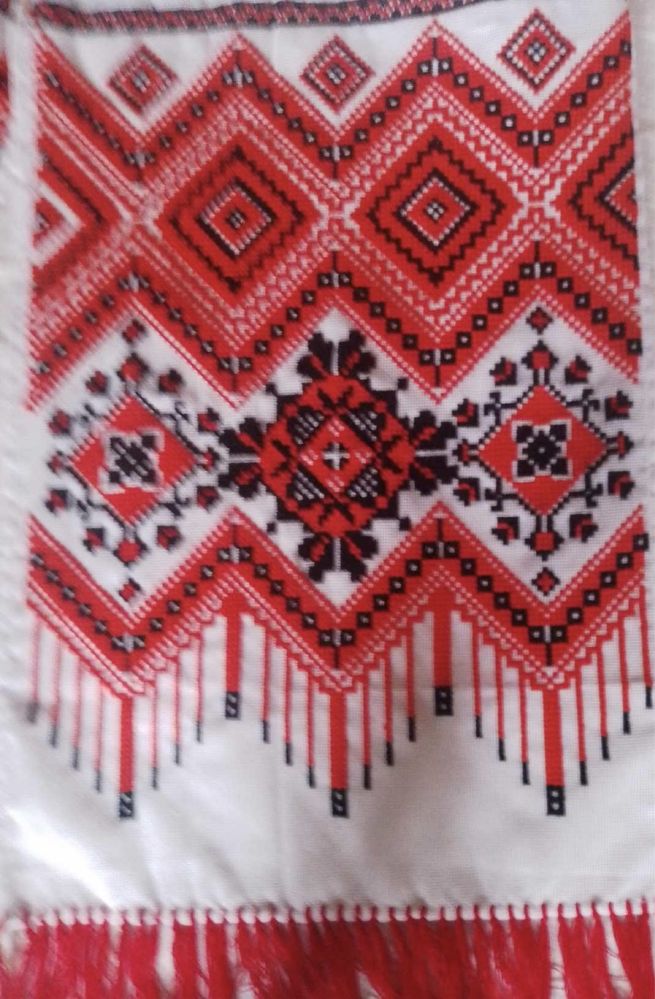 Рушник вишитий хрестиком