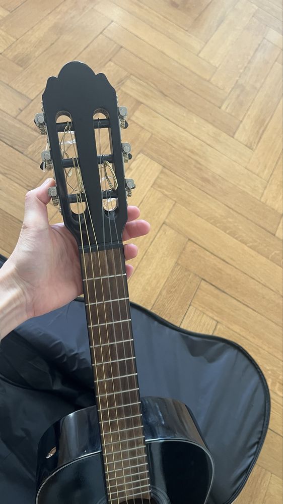Gitara 1/2 Gewa student, czarne laminowanie