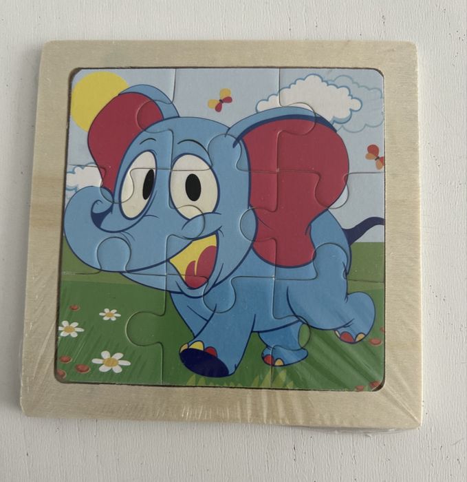Puzzle dla dzieci słoń