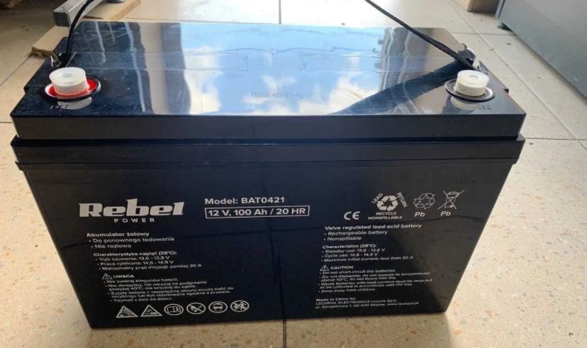 Хіт! Гелевий акумулятор для ДБЖ UPS AFM 100Ah 12v! Аккумулятор