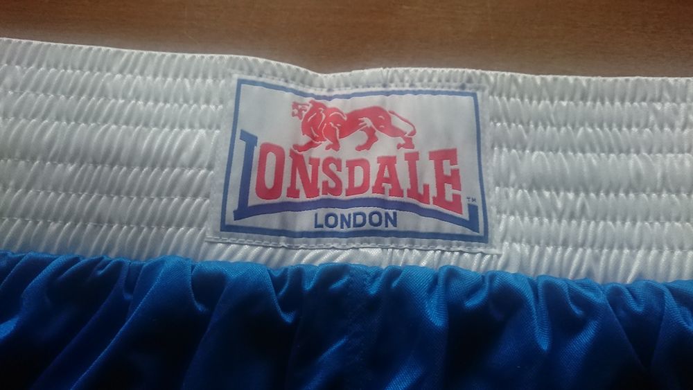 Lonsdale Boxing Trunks XL 632769 *NOWE* Spodenki Bokserskie Sticker