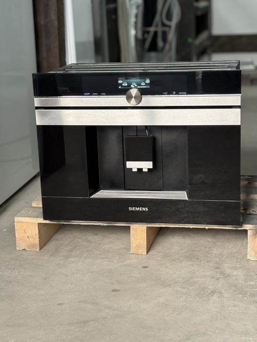 Автоматична вбудована кавомашина Siemens CT636LES6/07, преміум клас