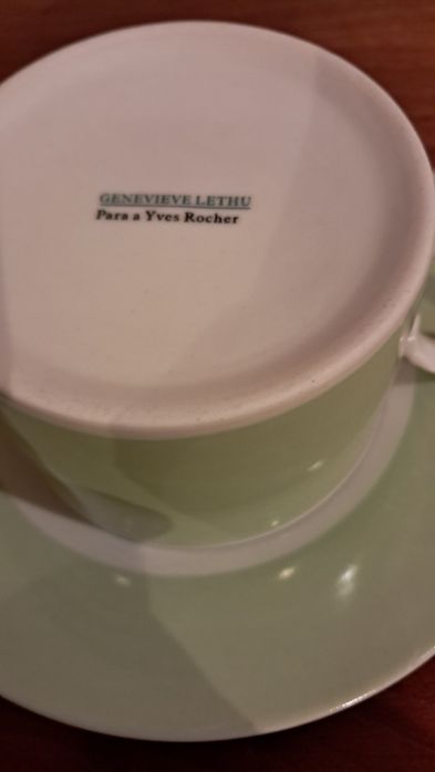 2 Chávenas Genoveve Lethu novas