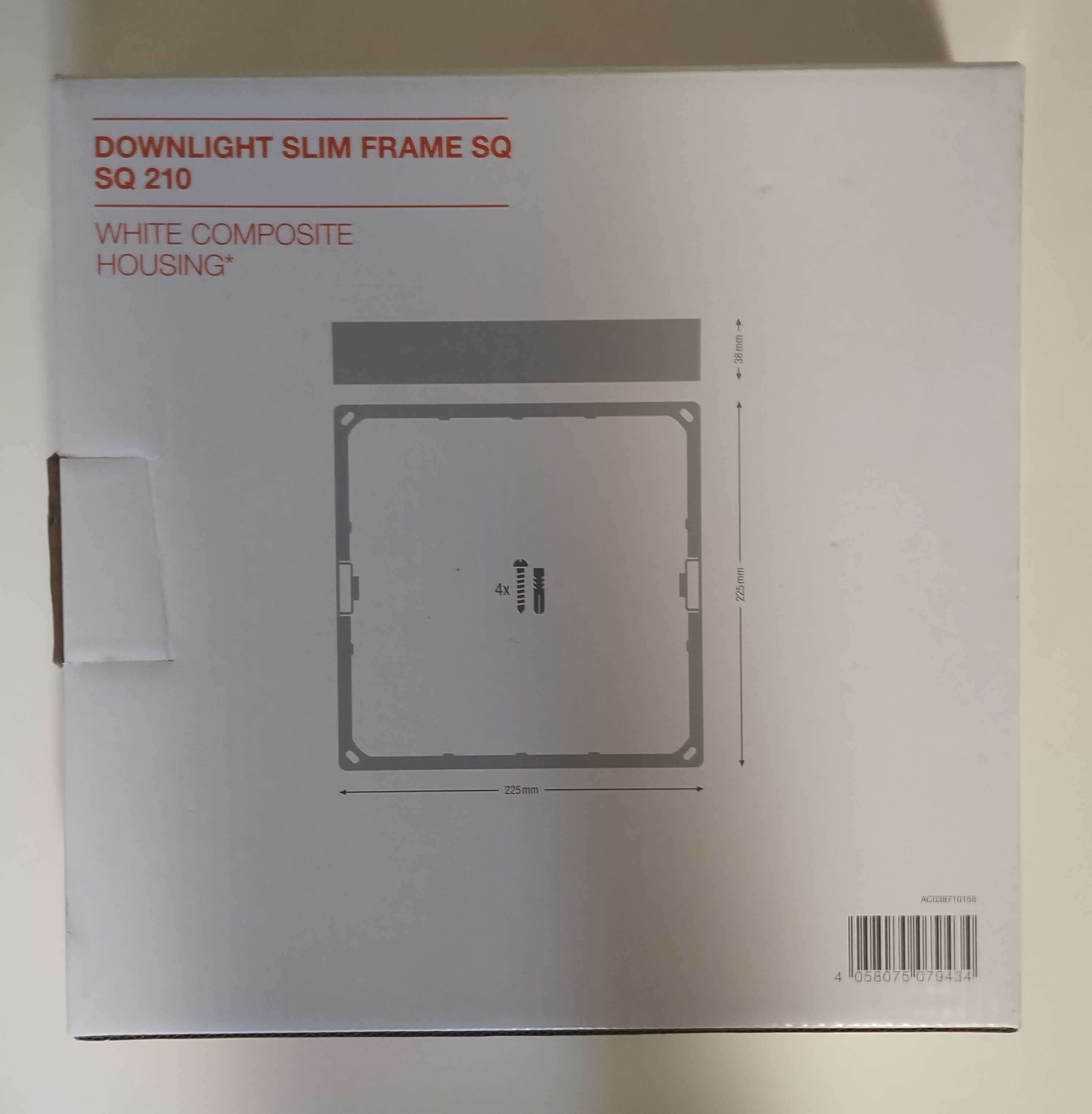 Ramka do oprawy Downlight SQ210 WT Slim