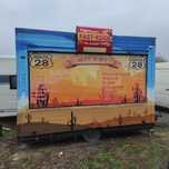 Food truck/ przyczepa/ gastro jedzenie/ lody/ kebab