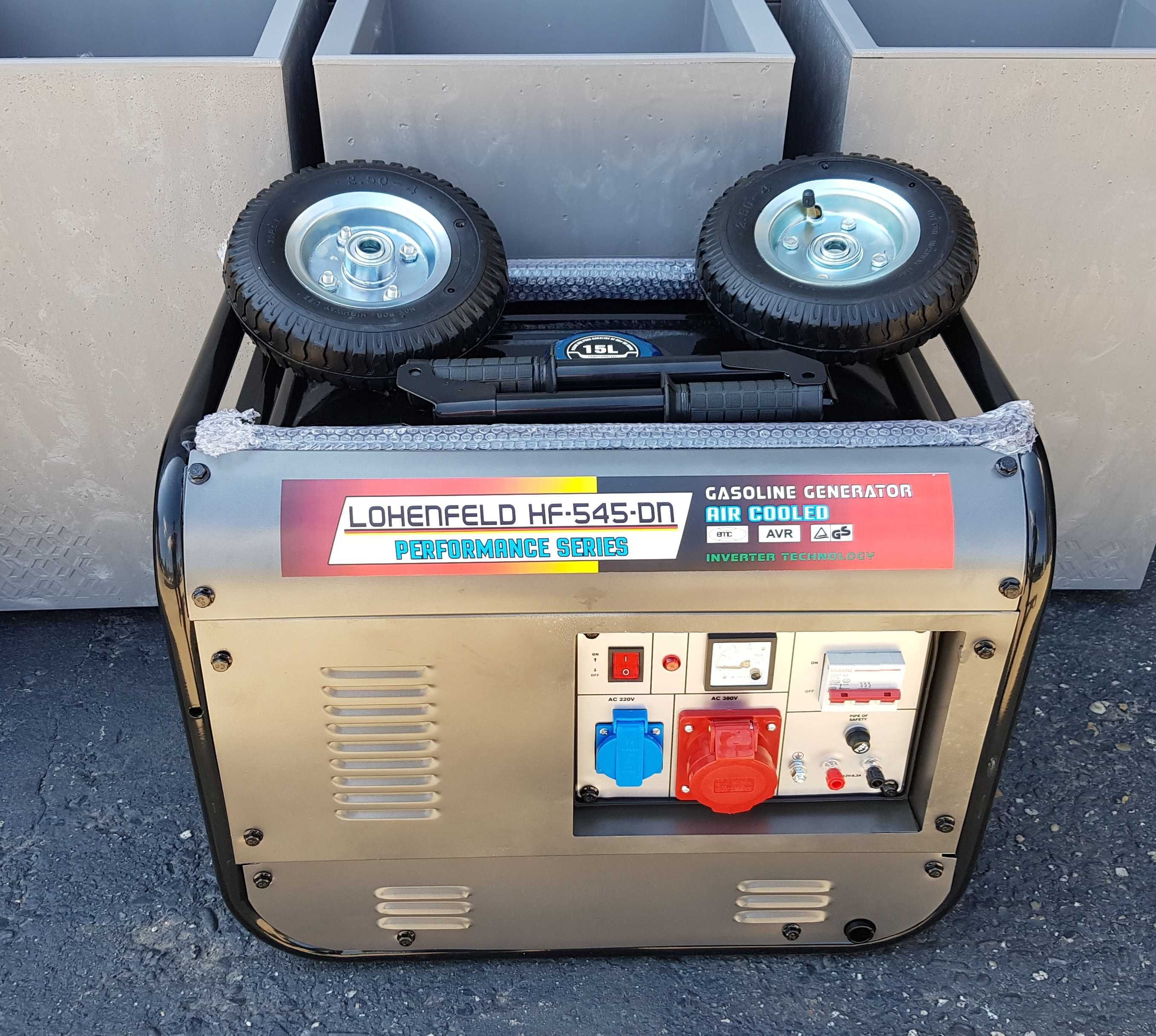 Agregat prądotwórczy, generator prądu LOHENFELD HF-545-DN