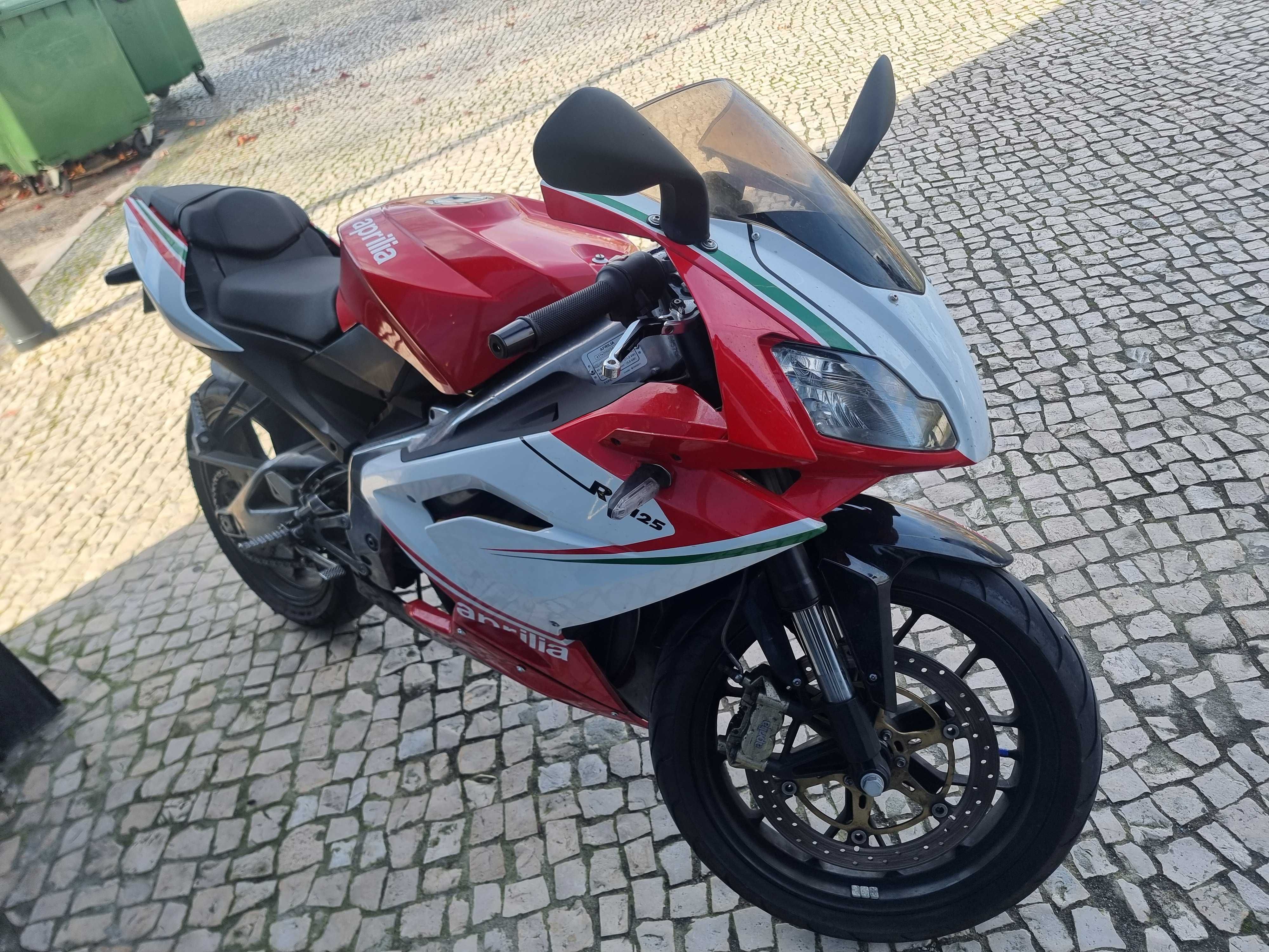 APRILIA RS125 Motor 2Tempos Velocidade +190KM/H