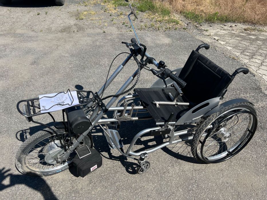 Wózek inwalidzki z napędem akumulatorowym Speedy