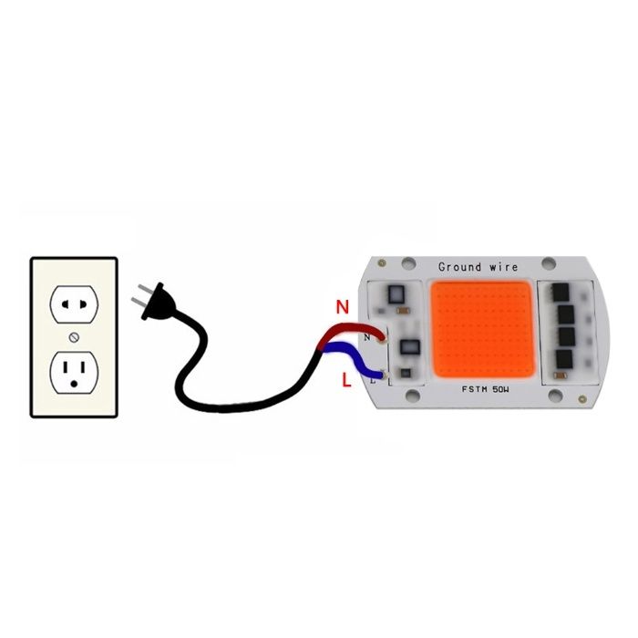 Sztuczne światło do uprawy roślin 30w FUL Spektrum