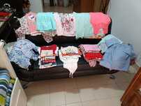 Roupa menina 7/11 anos a 1 e 2€