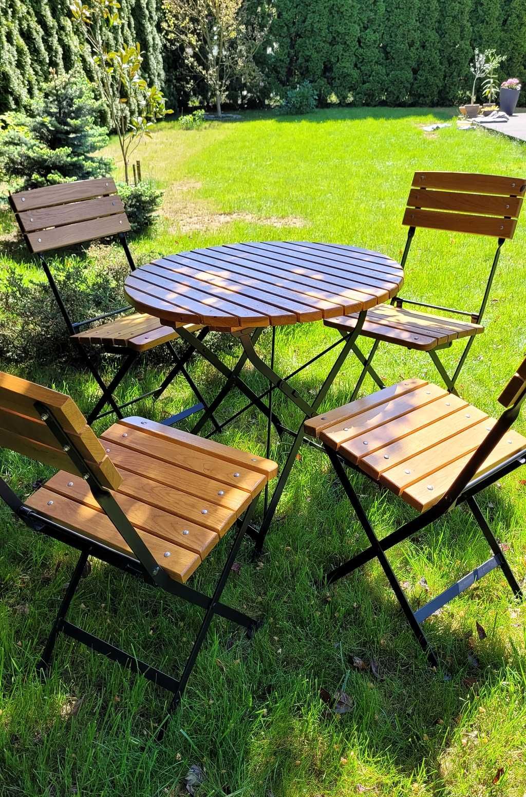 Zestaw mebli ogrodowych * stół i 4 krzesła * NOWE !
