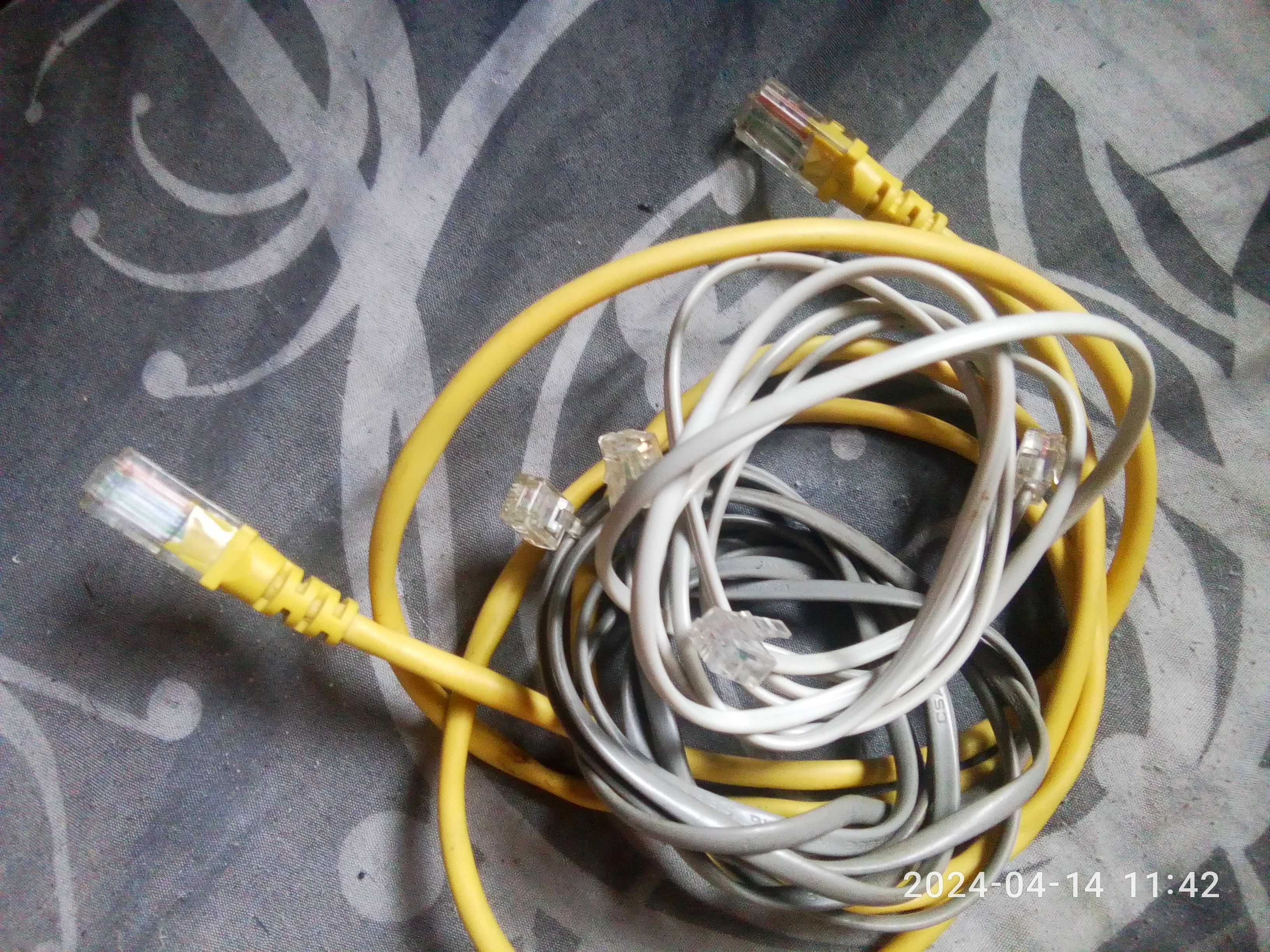 ethernet кабель LAN ((сетевой кабель)