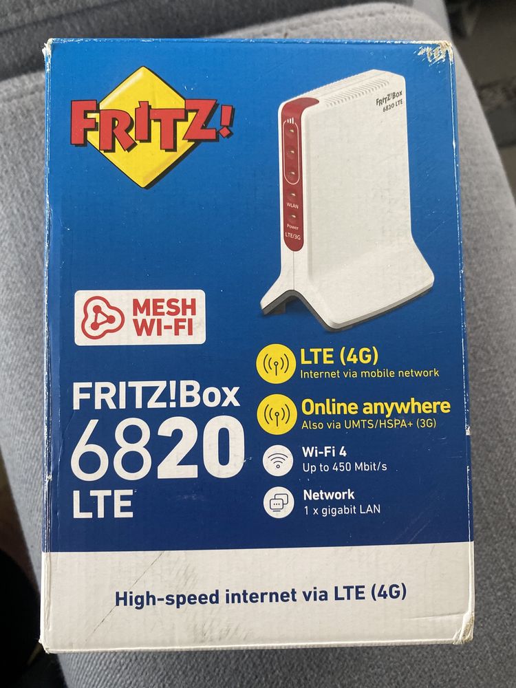 Nowy Router Fritz!Box 6820 LTE