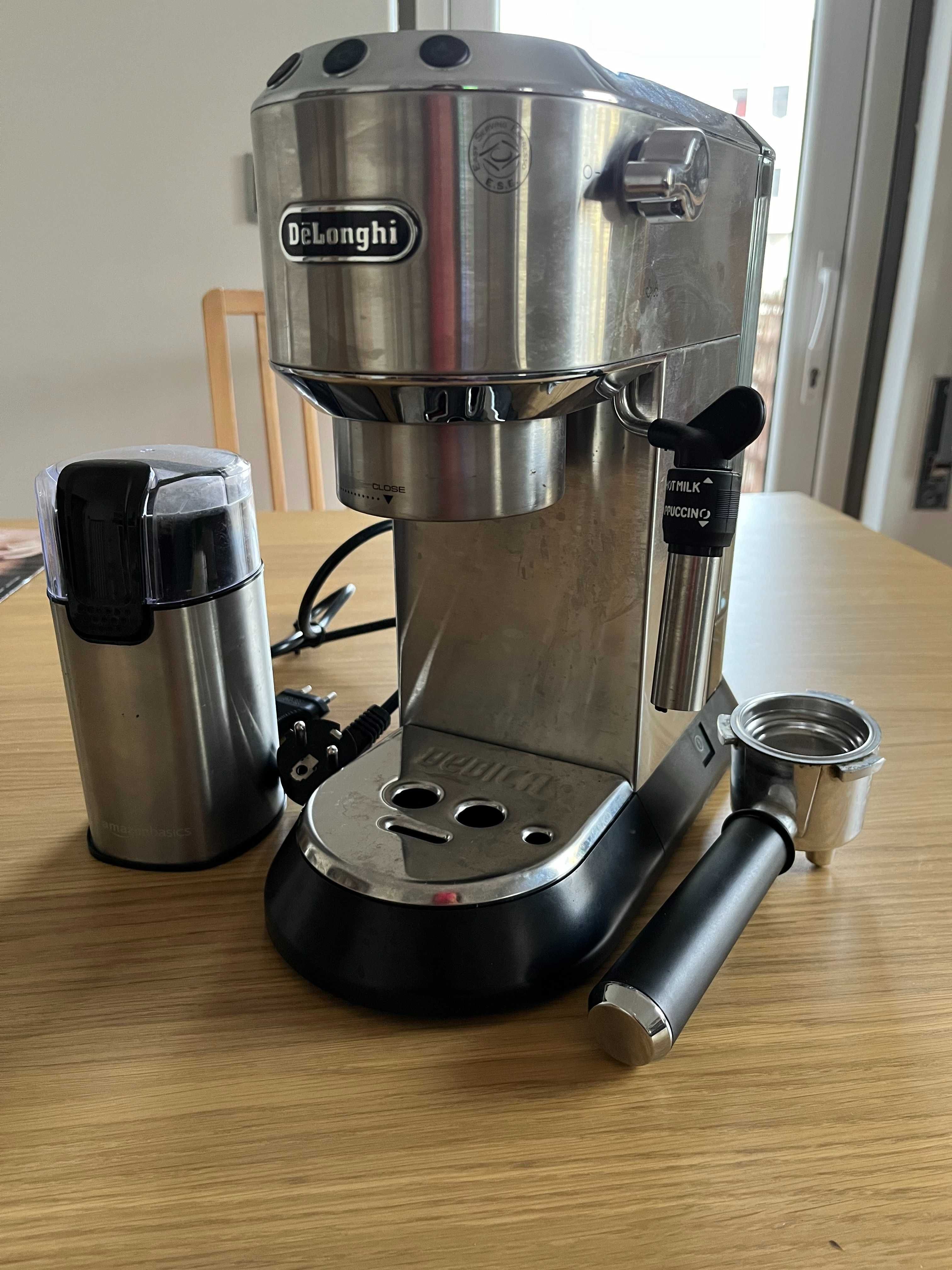 Delonghi dedica style + moinho de café