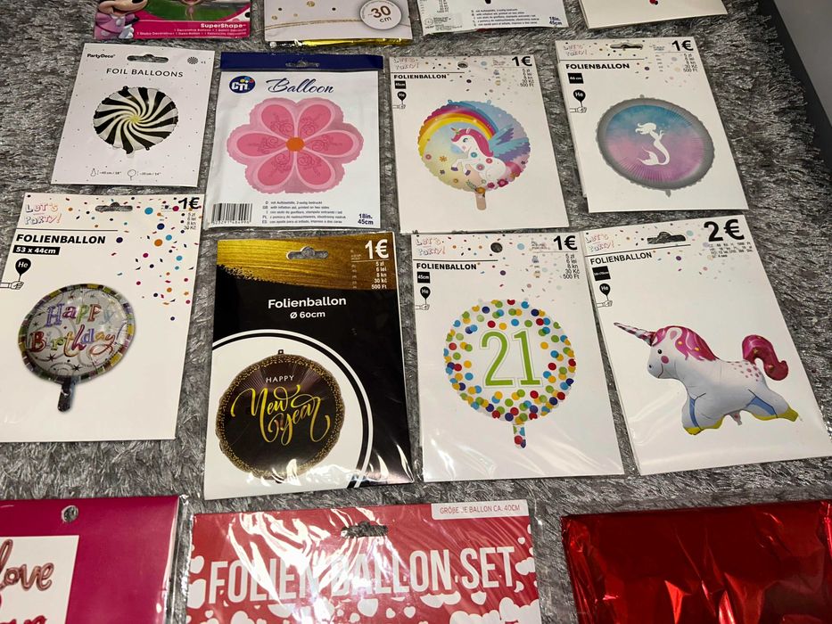 Zestaw  różnych balonów duża ilość