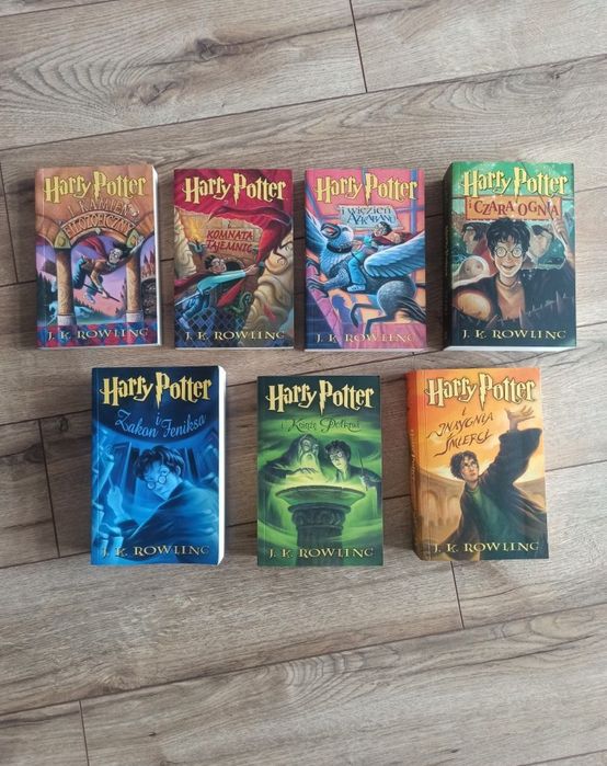 Harry Potter 1-7 Rowling Media Rodzina stare wydanie