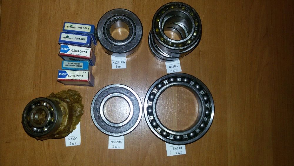 Подшипники упорные 81110 и 8104,8105, разные