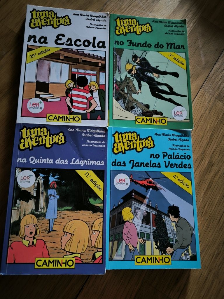 Livros UMA AVENTURA NOVOS