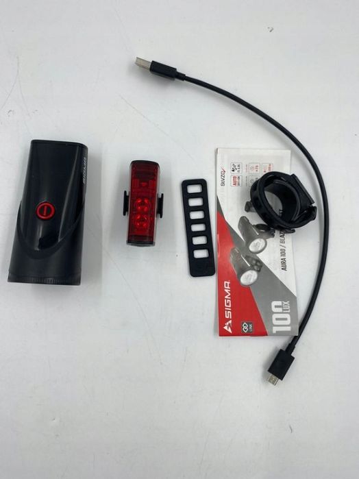 sigma aura 100/blaze link przednie światło rowerowe led 100 lux