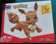 Zestaw Klocki MEGA Pokemon Jumbo Eevee 30cm Nowy 824