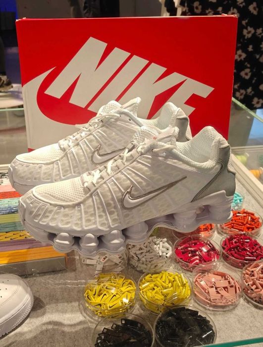 Buty meskie Mokasyny Nike_Shox_TL_White R.37.5