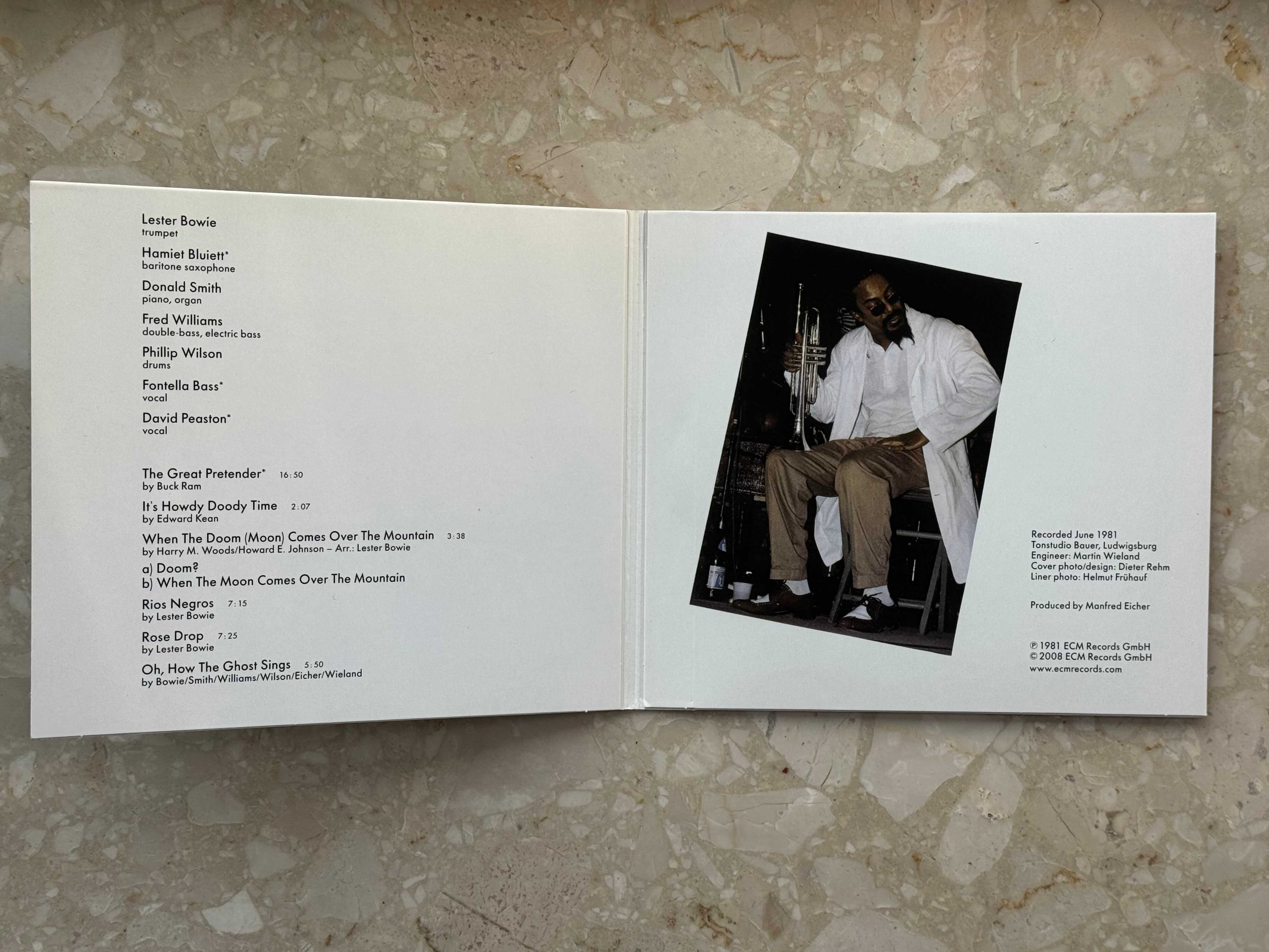 Lester Bowie: The Great Pretender (CD)