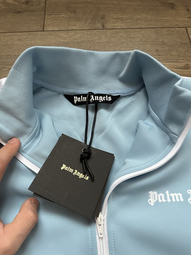 НОВА Кофта Palm Angels Blue | Зипка Пальм енджилс палм зіпка/світшот