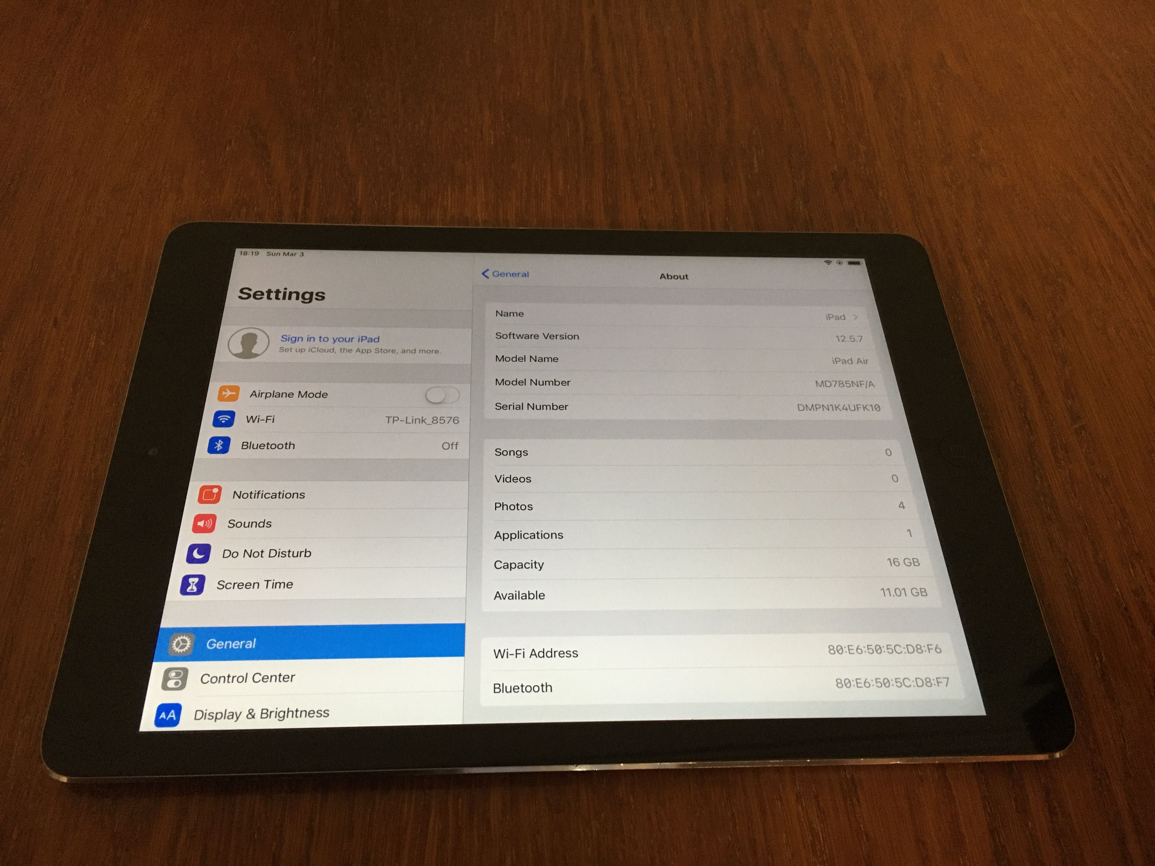 iPad Air 1 2013 16GB