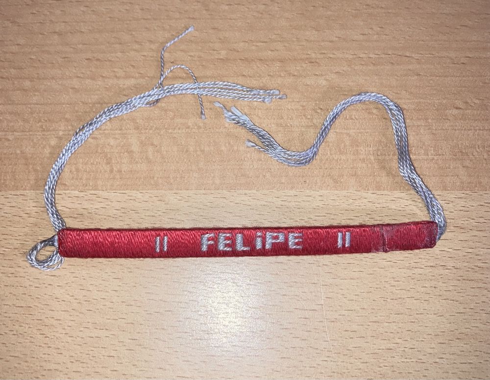 Pulseira de nomes (Felipe)