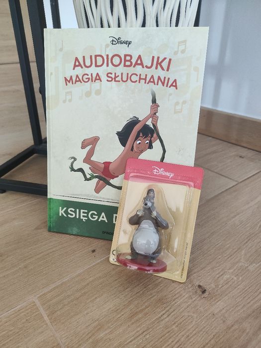 Audiobajka Księga Dżungli książka+figurka