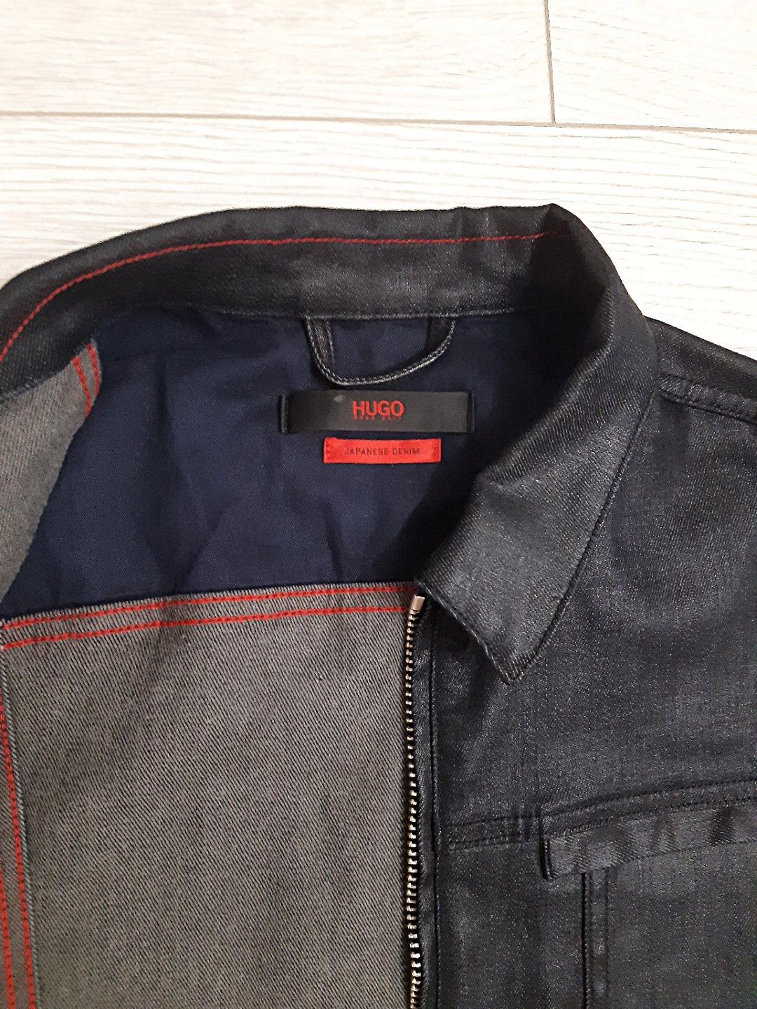 Hugo boss Japanese denim куртка джинсовая