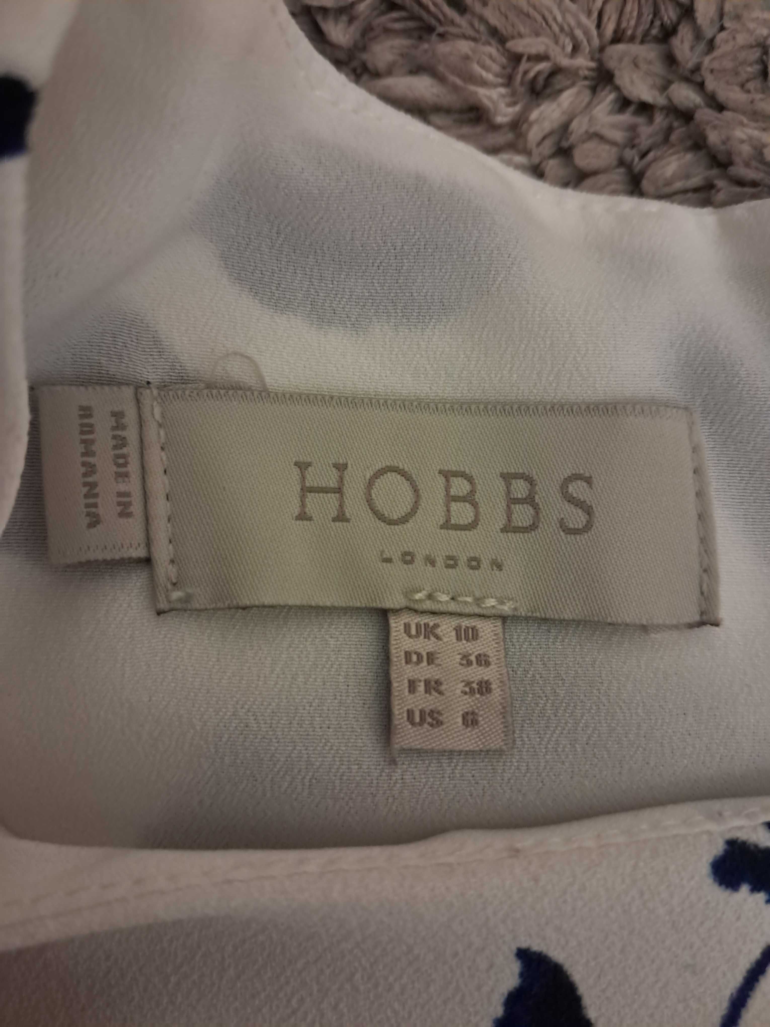 Elegancka biała sukienka Hobbs rozm. S/M